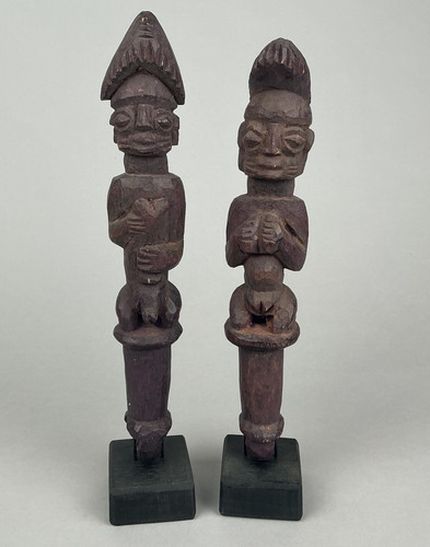 Yoruba anhänger paar - yoruba, nigeria