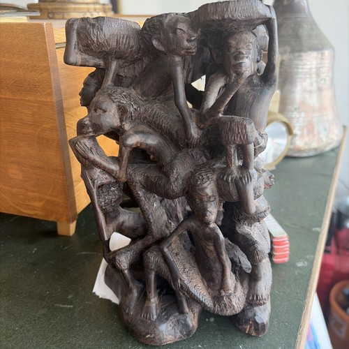 Afrikanische figur holzfigur - afrikanische,
