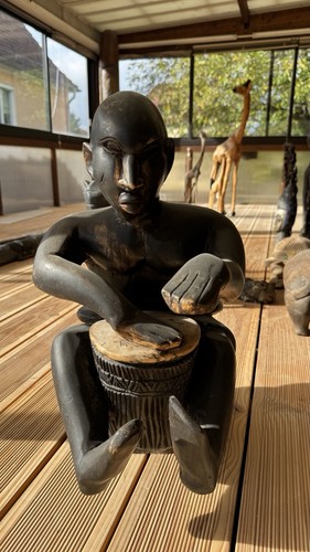Afrikanische holzfigur - afrikanische,