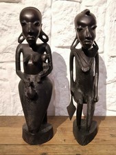 Afrikanisches Ebenholzpaar