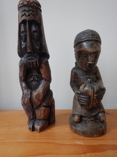 Holzfiguren mann und - holzfiguren, frau
