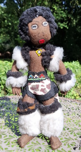 Trachten puppe zulu hexen - puppe,