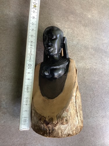 Massiv gefertigte holz büste - holz,