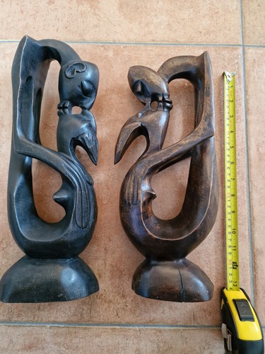Holzfiguren afrika höhe - 2,