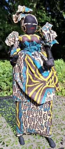 Trachten puppe aus senegal - trachten,