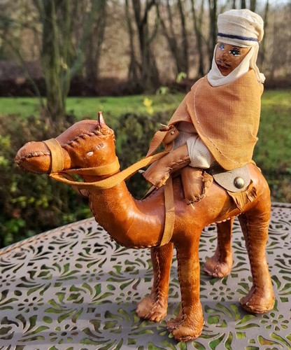 Puppe figur kamel reiter - figur,