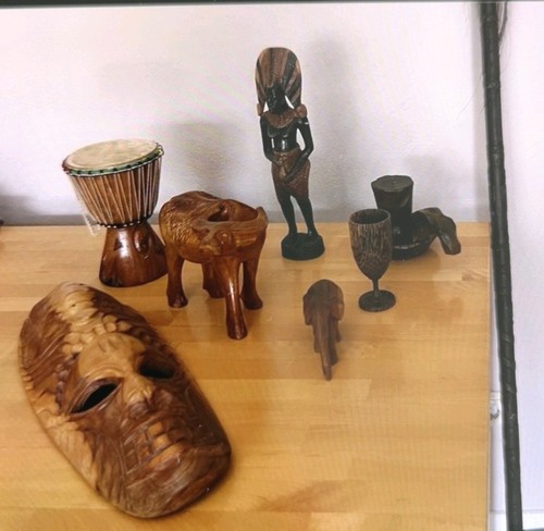 Afrikanische holzdeko - afrikanische,
