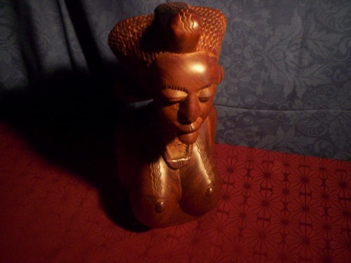 Grosse afrikanische figur - grosse, /