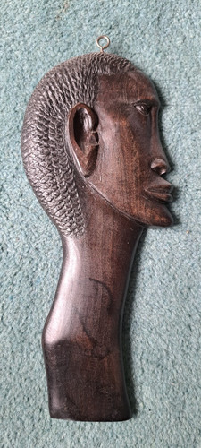 Afrikanische holzmaske aus - afrikanische,