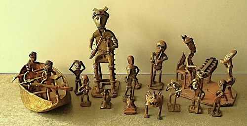 Konvolut bronze figur skulptur - bronze,