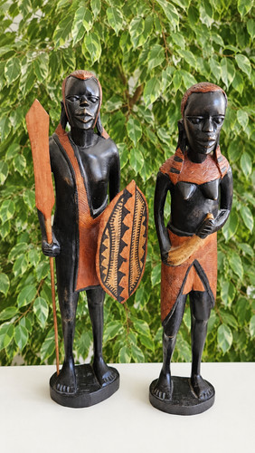 Afrikanische massai krieger - afrikanische,