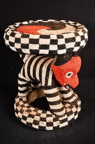 Afrikanische alte bamun hocker - afrikanische,