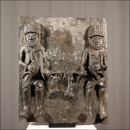 89739 bronzeplatte nigeria - bronzeplatte,