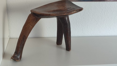 Alter hocker ghana - ghana, afrika