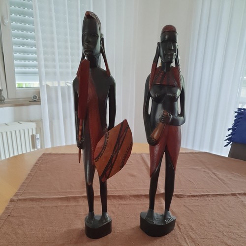 Afrikanische holzskulptur - afrikanische,