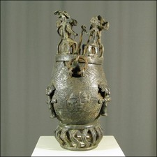 62495) Bronze Deckel-Dose