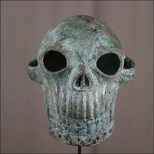 69697 bronze kopf nigeria - bronze,