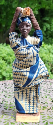 Trachten puppe aus ghana - trachten,