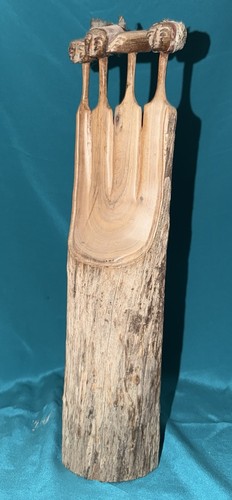 Afrikanisches holzobjekt - afrikanisches,