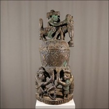89745) Behälter-Figur Yoruba