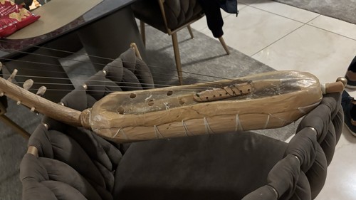 Afrikanische bogenharfe - afrikanische,