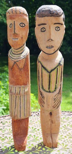 Holzfigur paar waga - paar,