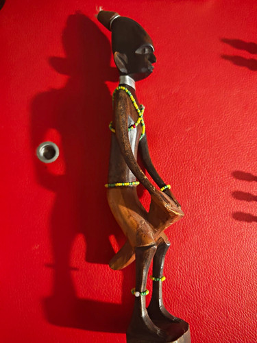 Afrikanische holzfigur - afrikanische,