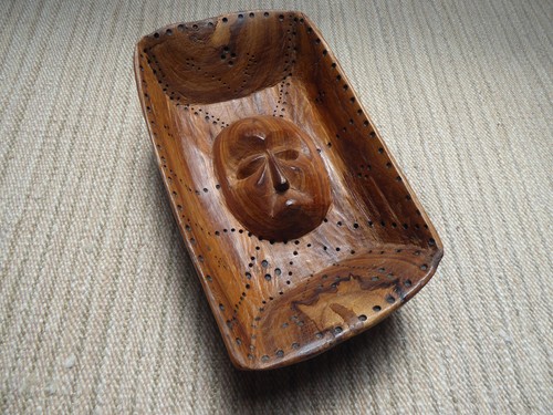 Holzskulptur aus