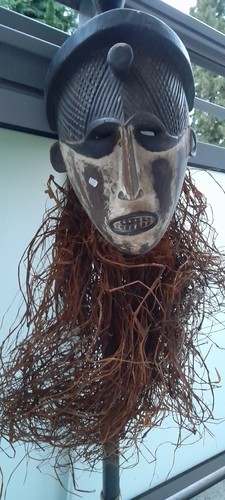 Maske holzmaske selten afrika - maske,