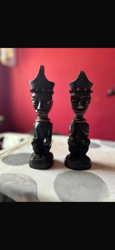 Geschnitzte afrikanische - 2x,